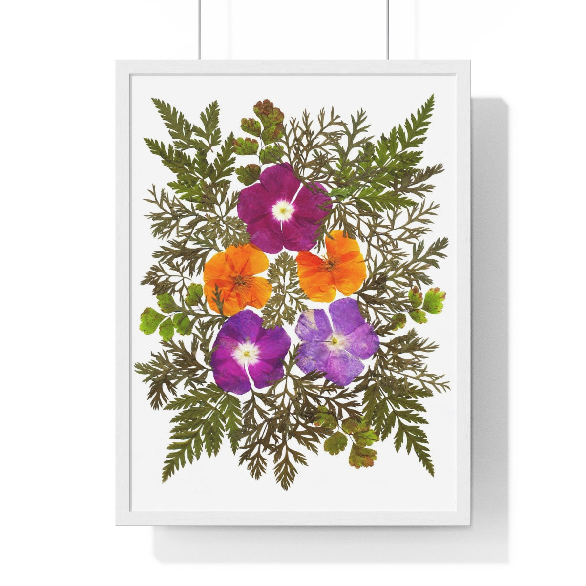 California Poppy Dried Flowers Art Pressed Flowers Print Wall Decor etsy.me/3oBzr4D 
#orange #anniversary #mothersday #framing #purple #bedroom #californiapoppy #flowersartprint #driedflowers