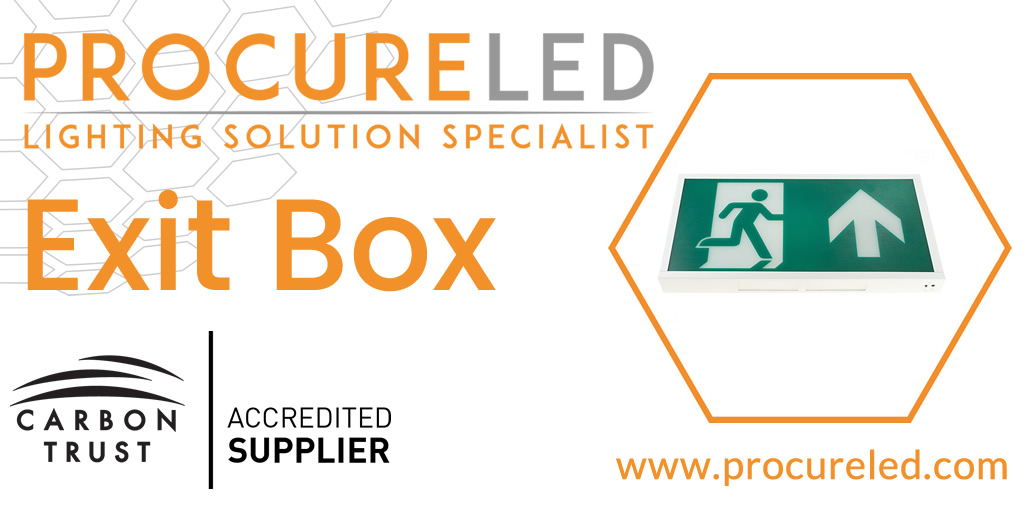 ProcureLED's tweet image. The Exit Box luminaire offers simple and effective directional emergency lighting with 34m viewing distance. Suitable for mounting on a wall or recessed, and available as maintained and non....

Read more about this product procureled.com/exit-box
#Lighting #LED