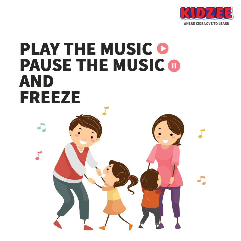 To make this pandemic fun & exciting at home, let’s play a game called “Freeze”.
All you’ve got to do is: Play the music & dance till the music stops & ask everyone to freeze in the position they are in.
#Kidzee #KidzeeStudents #IndoorGames #Games #Indoor #Fun #FunGames https://t.co/PHPokNYlFE