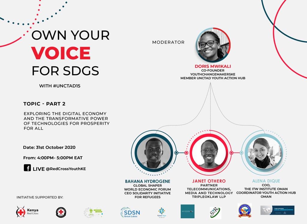 SDSNYouth_GL's tweet photo. The digital revolution has transformed our lives &amp; societies with unprecedented speed &amp; scale, delivering immense opportunities for young people. 
Join us this 
🗓 Saturday 31st October
⏰ 4pm (EAT) 
As @Dwmwikali &amp; our panel gives us insights on the digital revolution @JanetOj https://t.co/VnqiI8IECz