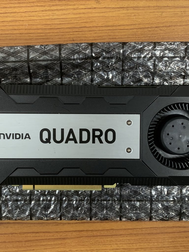 DrumsKouchan's tweet photo. #nvidia #quadro #K6000
Quadro K6000を買った https://t.co/b0x1F9Rdzs