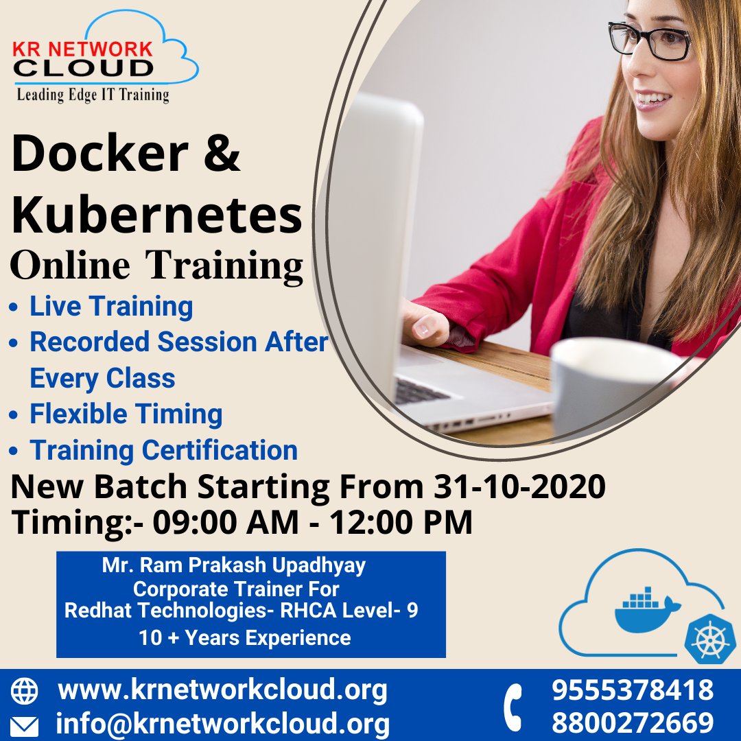 KRNetworkCloud1's tweet photo. Docker And Kubernetes Online Training 
Visit at: https://t.co/uccswcXJ46
Email at: info@krnetworkcloud.org
Call us: +91 8800272669, 9555378418
.
.
#KRNetworkCloud #Docker #Kubernetes #Certification #Training #OnlineTraining #Course #redhat #KubernetesTraining #Learn #Career https://t.co/vAZQZ9Nhqa