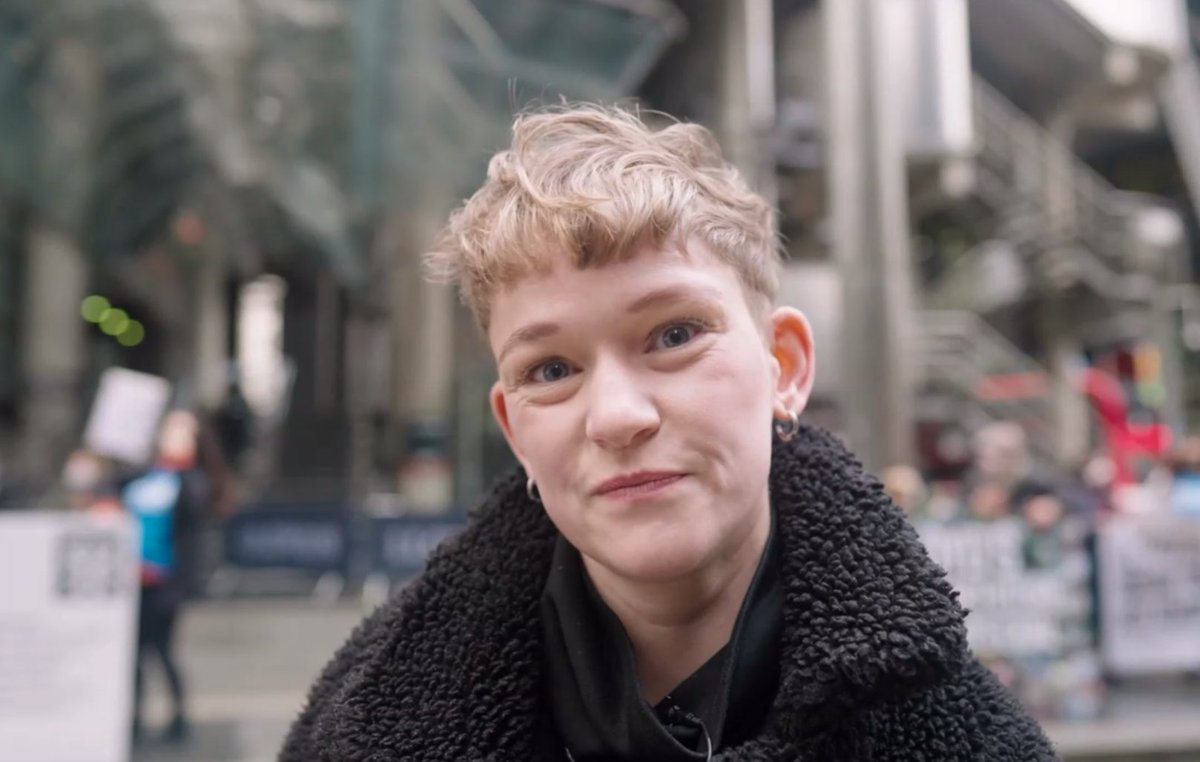 stopadani's tweet photo. Messages from Anna from 350 UK, working to cut off UK finance flows to global extractivist projects (that means you @LloydsofLondon), and Chris who works on the Lloyds campaign with @InsOurFuture - they're supporting the #StopAdani campaign in the UK! #LloydsInsureOurFuture https://t.co/RSHV5Stvqo