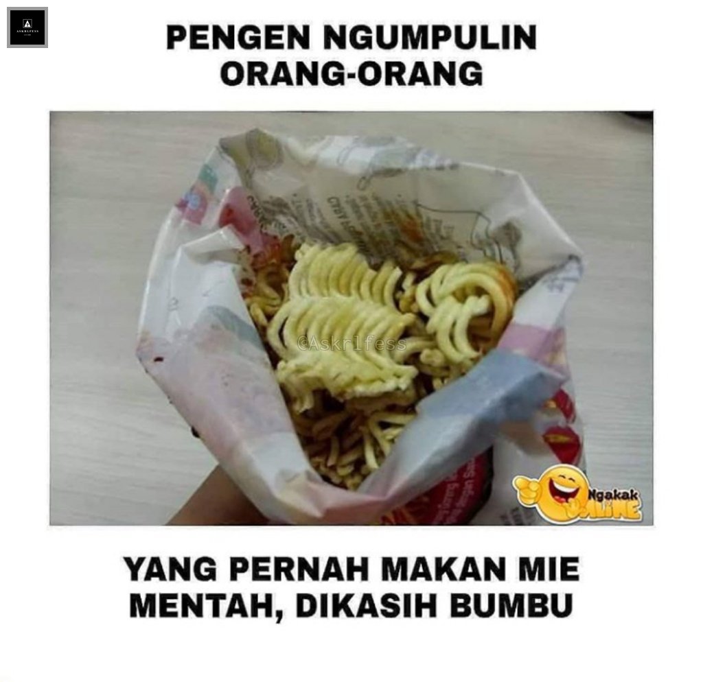 [askrl] orang kaya pasti belum pernah makan ginian