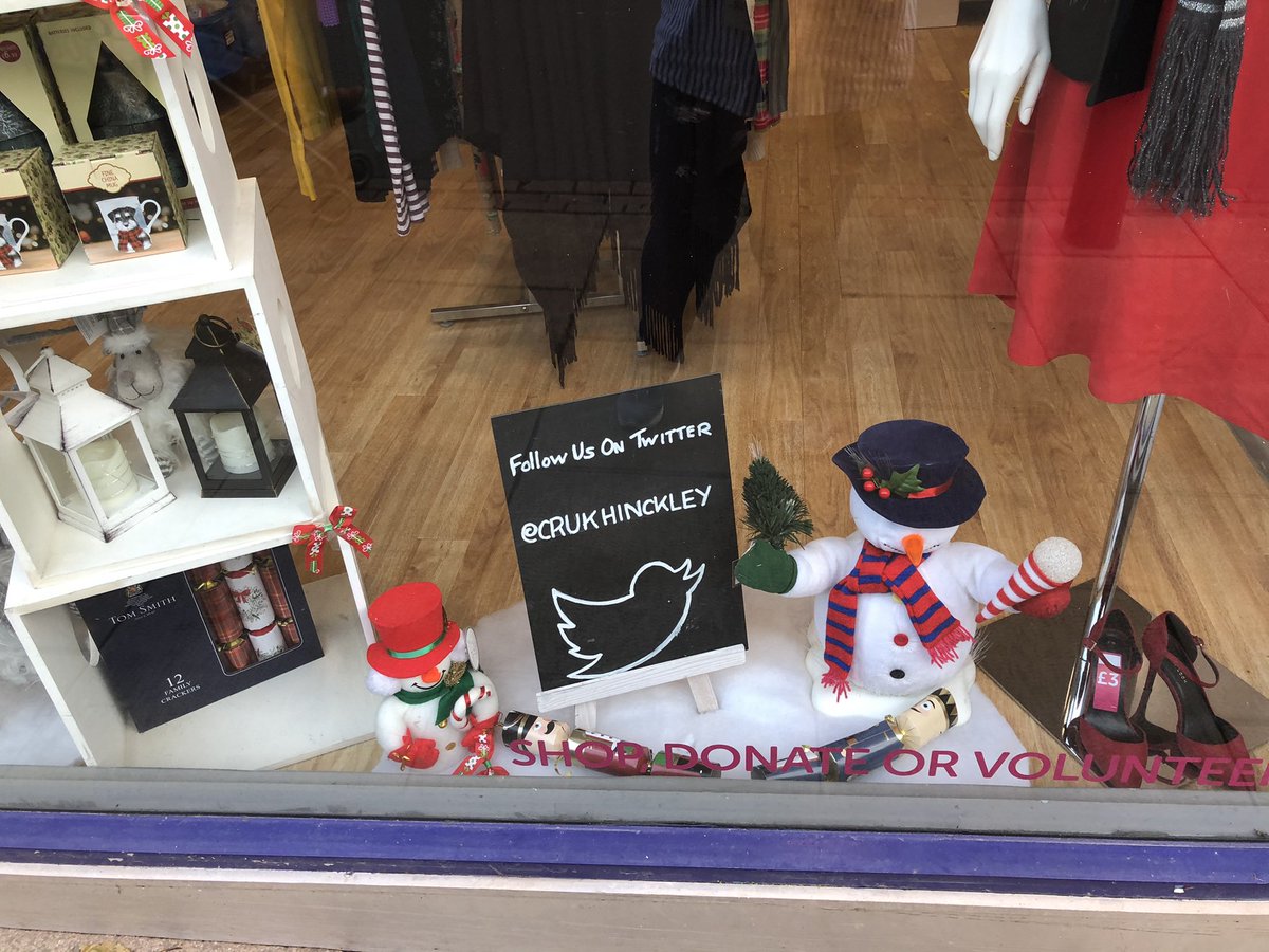 .<a href="/hinckleytimes/">The Hinckley Times</a> <a href="/hinckleybid/">Hinckley BID</a> <a href="/MellorCDE/">Caroline Mellor</a> @CRUKBrianOwens <a href="/winkleylisa/">Lisa winkley</a> 
With a sad heart in line with government guidelines we today closed our doors until Dec 2nd.
You can still buy our fantastic range of Christmas cards &amp; gifts online. See you all soon,take care &amp;stay safe🎅🏼🎅🏼