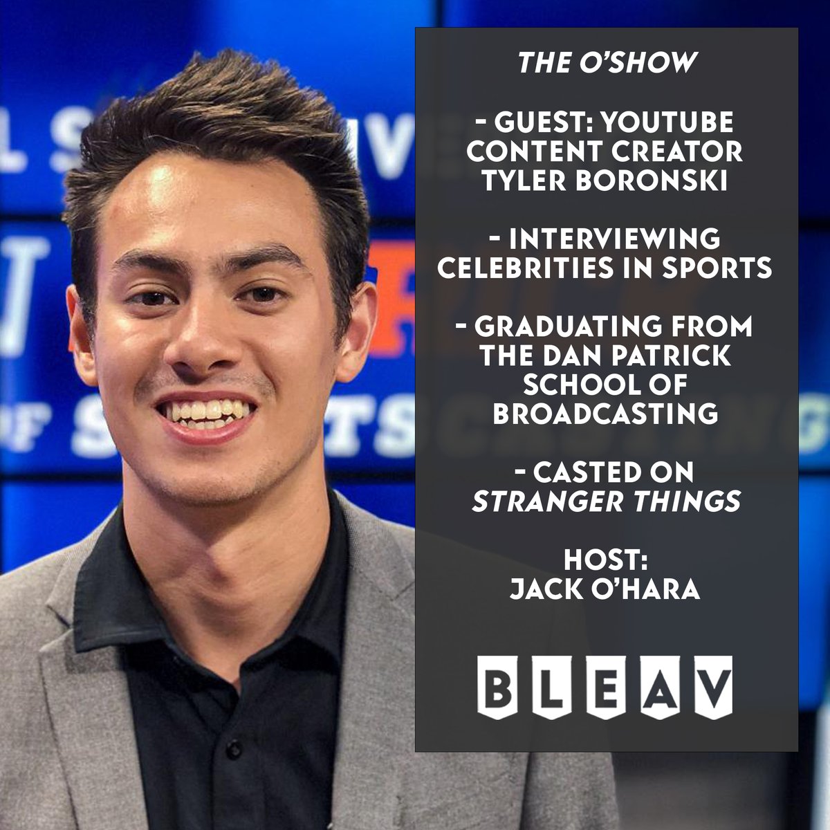 BleavNetwork's tweet image. Youtube Content Creator and self starting sports broadcaster, @TylerBoronski joins @OShowPod with @IAmJackOHara to discuss the process and growth of his career.

Tune in on: bleav.com/podcast-show/t…