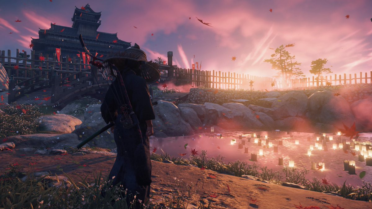 Pierlo_b's tweet photo. TBD pour les US, mais en tout cas l’île de Tsushima est sauvée 😬 

Quelle claque jusqu’à la fin ! Vraiment le « most underrated » AAA de 2020. https://t.co/EUn69HyYAU