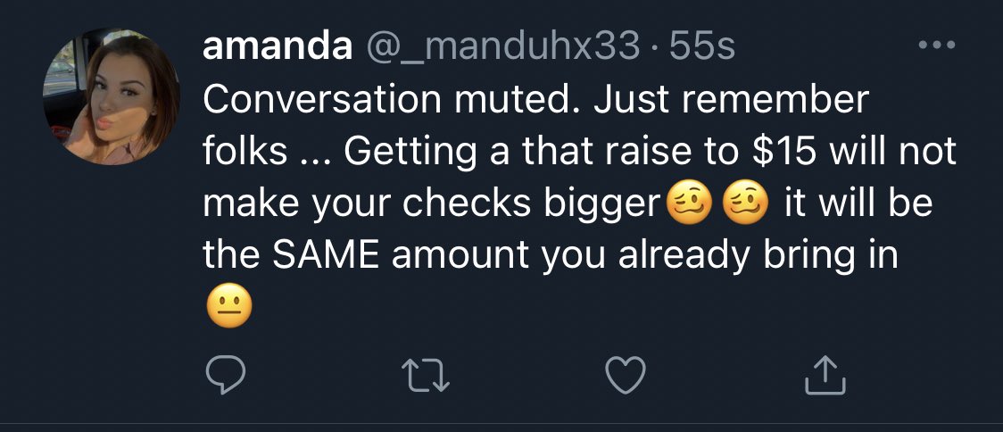 y’all always talmbout some “muting this tweet” after y’all say something dumb 