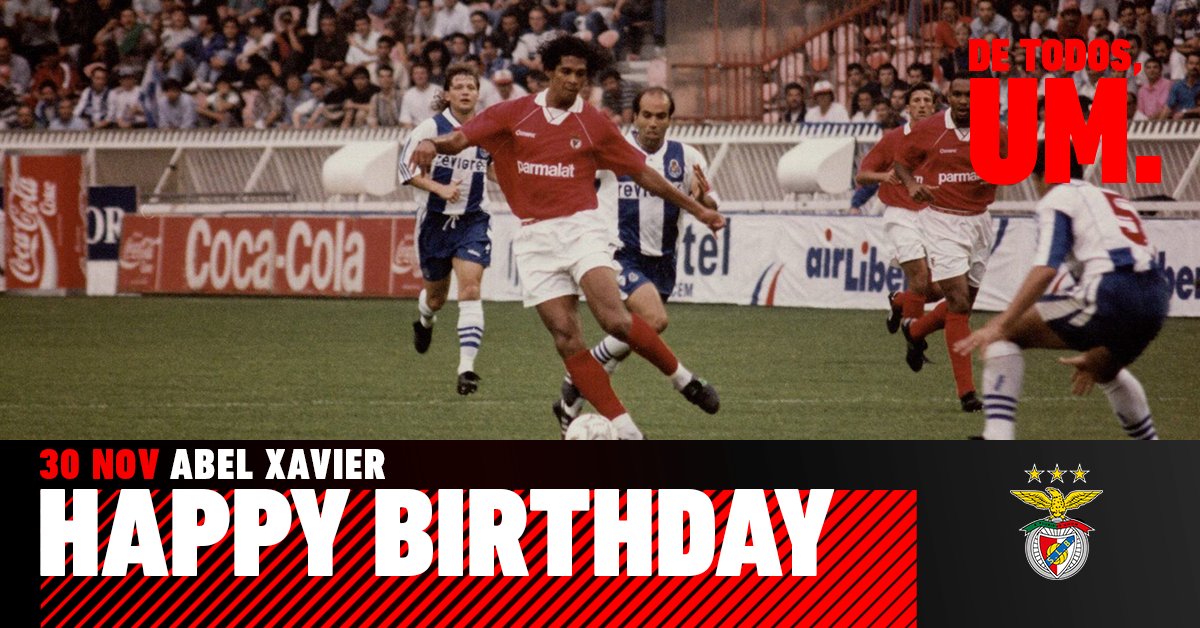   Happy birthday, Abel Xavier! 