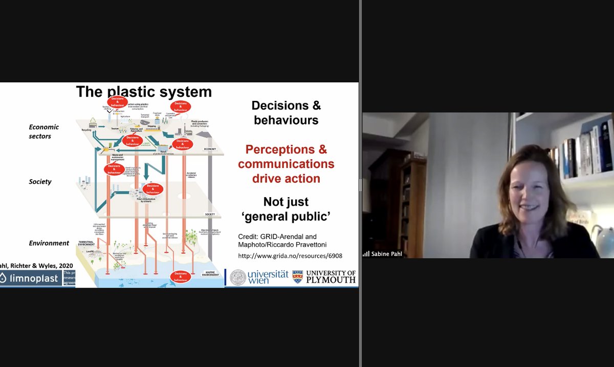 martiwag's tweet photo. .@SabinePahl at #microplastinar: "Decisions are at each node in the plastic system". We need to design these better. #plasticpollution https://t.co/rvAFTv8Y1q