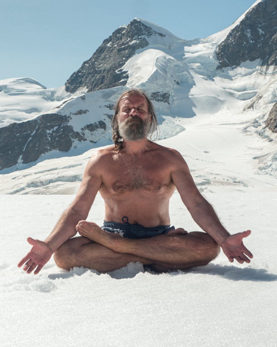 The light is here within you. If you can be present in this moment instead of dwelling on worry and stress, you can set yourself on a course toward happiness, strength, and health. Just breathe X

#iceman #wimhof #stressawarenessday #breathe #happy #strong #healthy #wimhofmethod