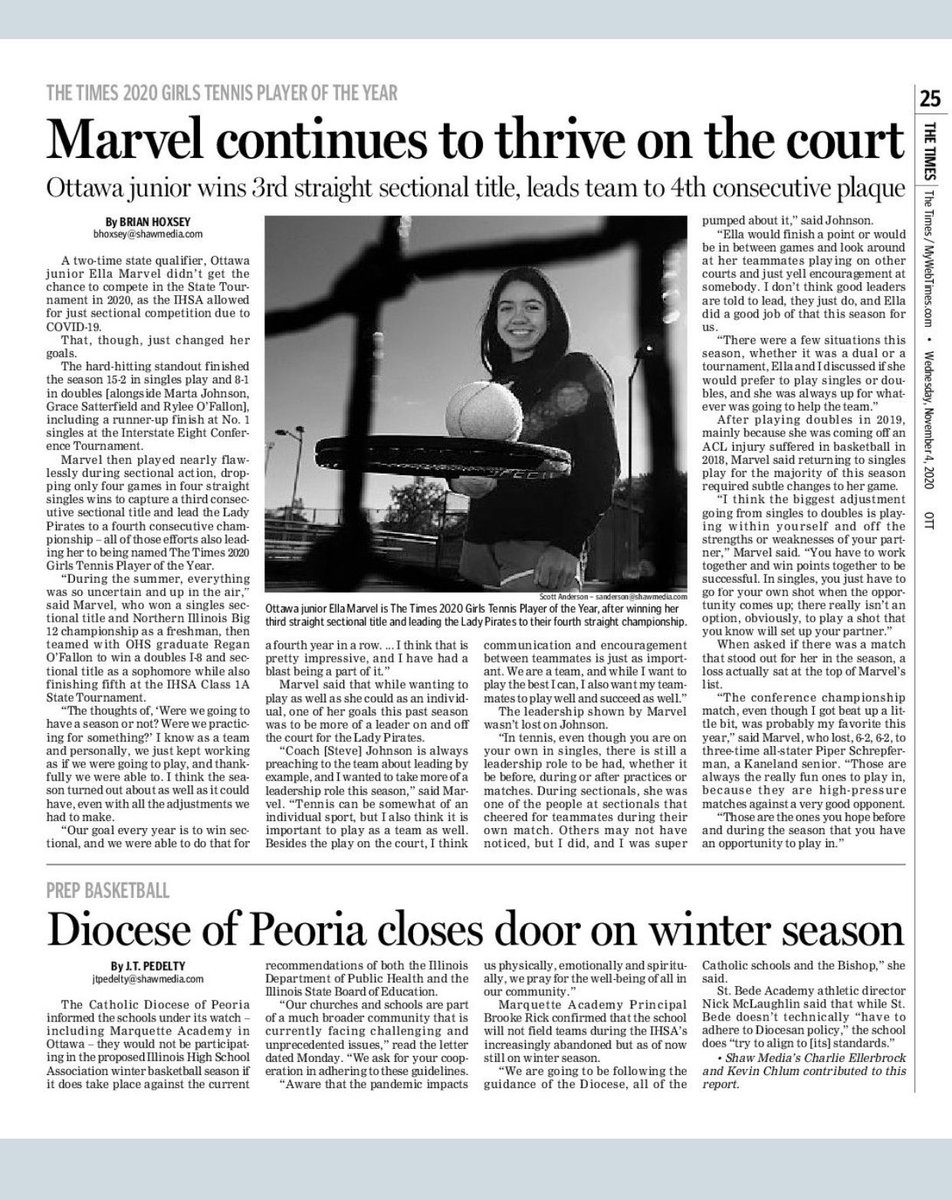 JJRNextLevel's tweet image. Great article &amp;amp; great athlete! 

Way to go Ella! @ellamarvel15 

We are proud of all your hard work and dedication! 

#TeamNextLevel