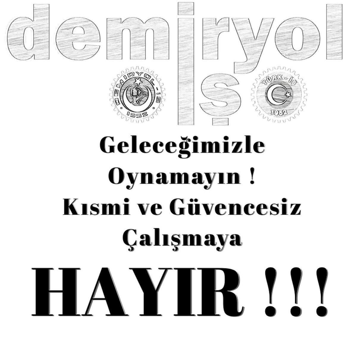 orkuntiryaki27's tweet photo. TorbaYasaGeriCekilsin #TorbaYasayaHayır #torbayasayıgeriçek @turkiskonf @HMBakanligi @ailevecalisma @ZehraZumrutS @RTErdogan @TBMMresmi @demiryolissend @MehmetHalitk1 https://t.co/ijWV7OOdT3