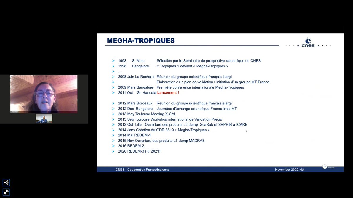 Megha-Tropiques (2011), orbite tropicale particulière, permet de croiser d'autres missions en GTO pour en faire une mission de recherche et innovation. L'ISRO a fourni la plateforme scientifique, le CNES les instruments. La mission a été étendue à 2021.