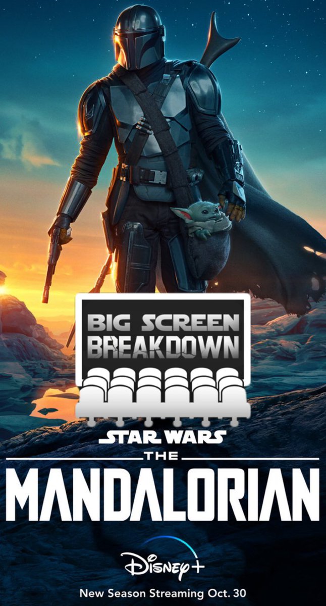 BigScreenPod's tweet image. Episode 6 is out and you can bet your beskar covered ass we’re talking about #TheMandalorian S2 E1. #ThisIsTheWay #LinkInBio