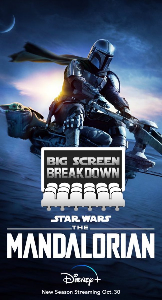 BigScreenPod's tweet image. Episode 6 is out and you can bet your beskar covered ass we’re talking about #TheMandalorian S2 E1. #ThisIsTheWay #LinkInBio