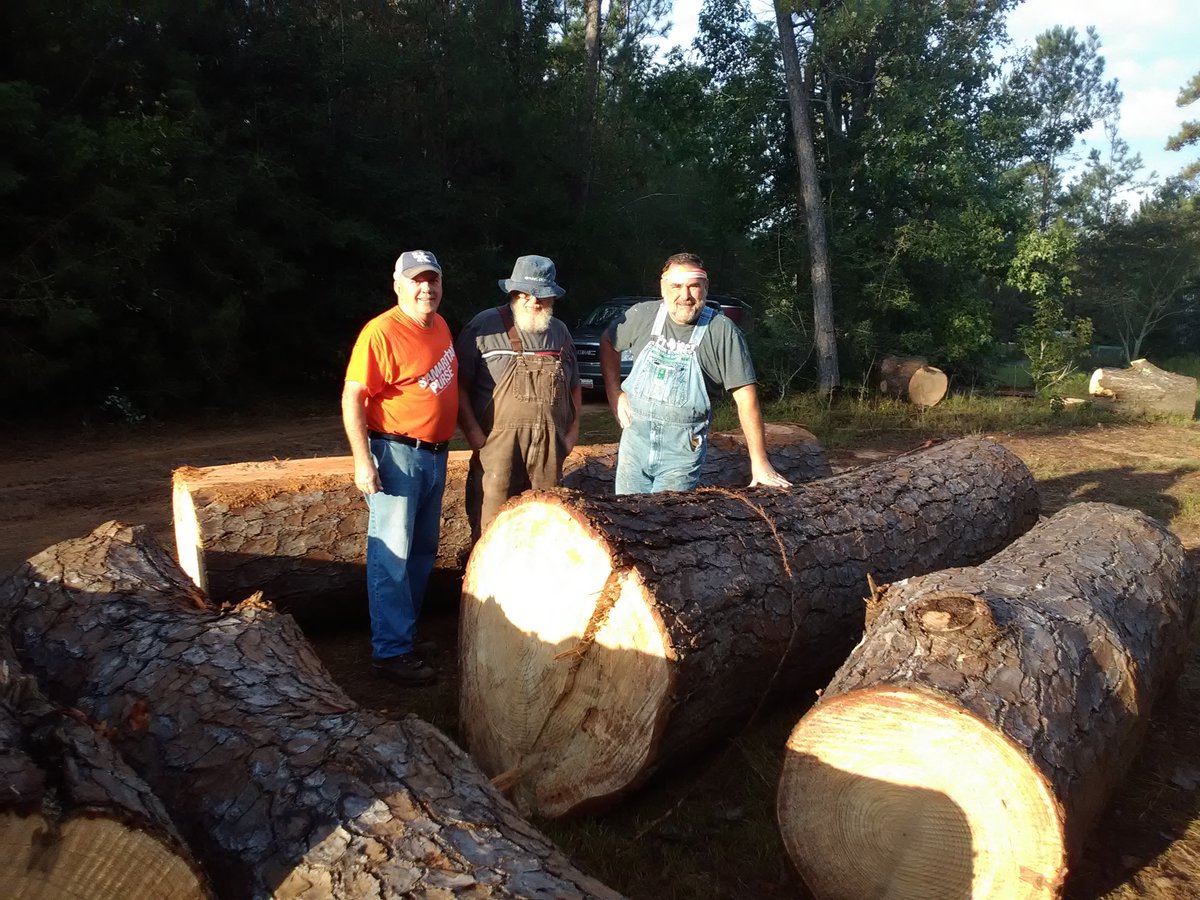 Jeff (far right) and a couple friends helping with disaster relief from Hurricane Laura #wellnesschallenge