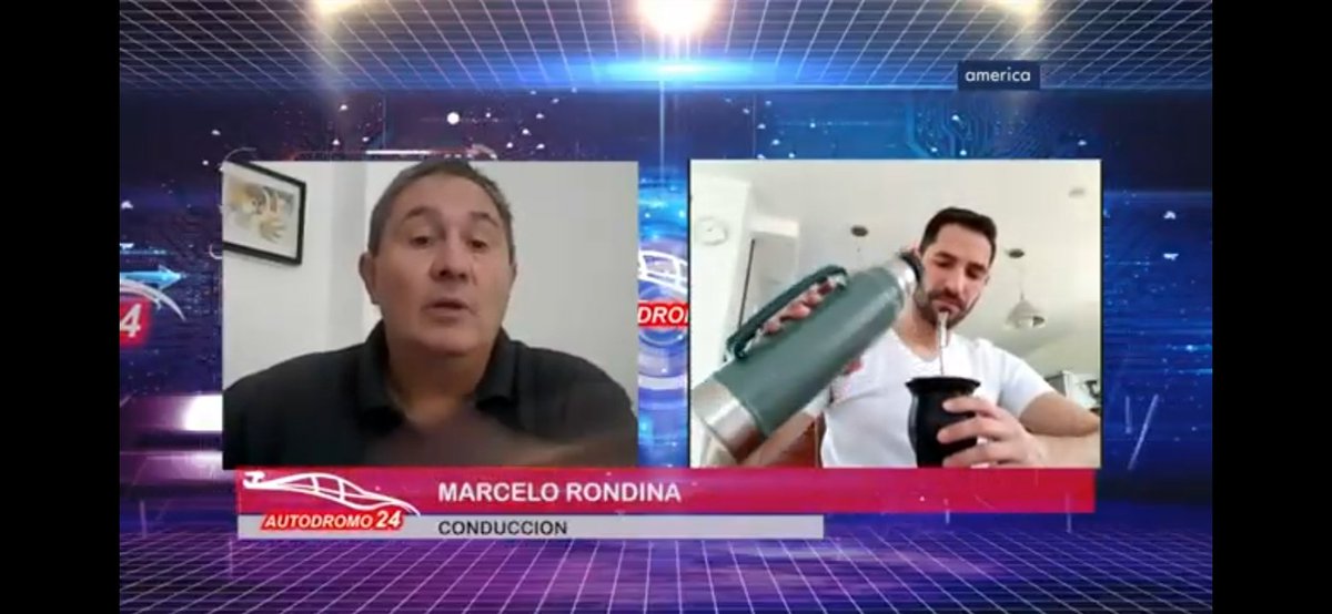 RondinaMarcelo's tweet photo. รltima parte del #ManoAMano con @FacundoArdusso esta noche a las 22 hs en @autodromo24 por @AmericaSportsTV #Flow 115. #GoRondi ๐ https://t.co/X3450EmiBA