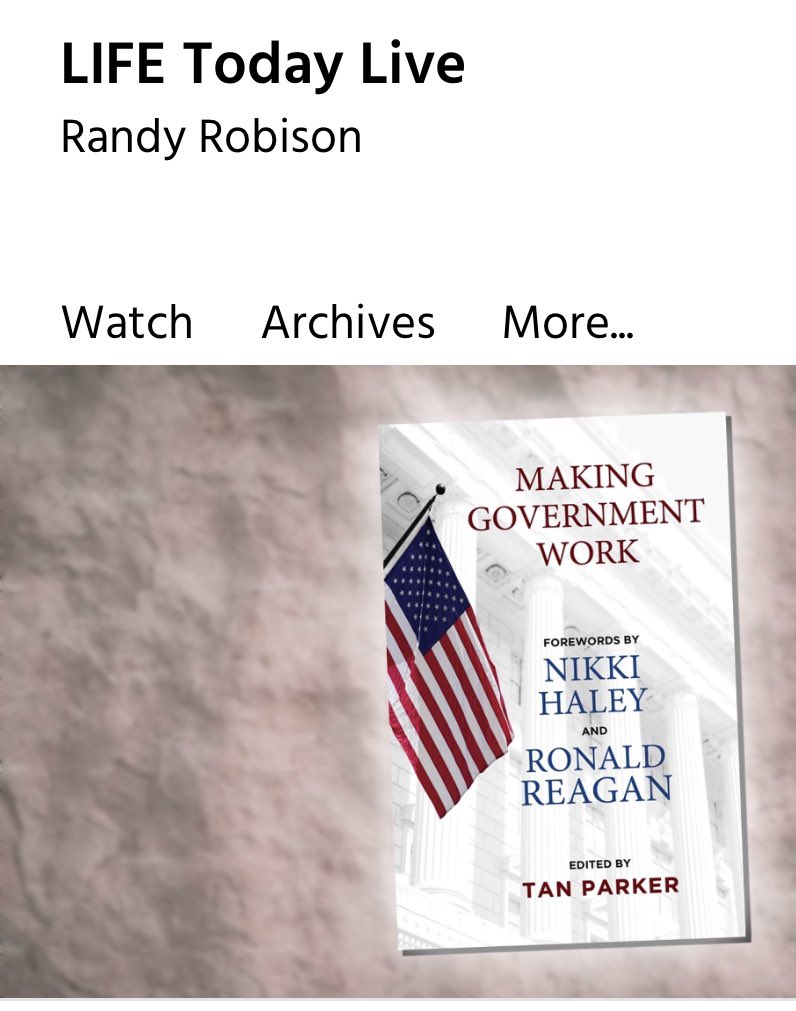 TanParkerTX's tweet photo. Excited to be on with Randy Robison and Life Today Live to talk about #ElectionDay 2020 and #MakingGovernmentWork!  https://t.co/LPkHPSwZoa https://t.co/rQqq6BGtMC