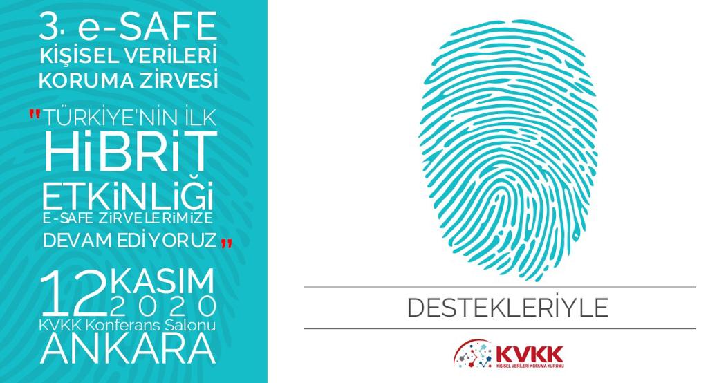 3. e-safe ''Kişisel Verileri Koruma Zirvesi'', ilk kez hibrit olarak düzenlenecek.
Ayrıntılı bilgi için: kvkk.gov.tr/Icerik/6830/3-… #KVKK
