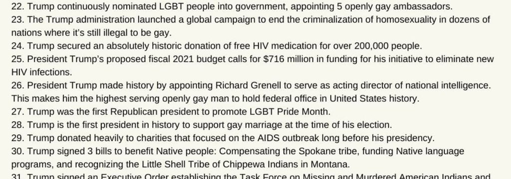 ChelsCartwright's tweet photo. @demifcknlovato @ddlovato Trump on LGBTQ+ https://t.co/6LHekSF2bB