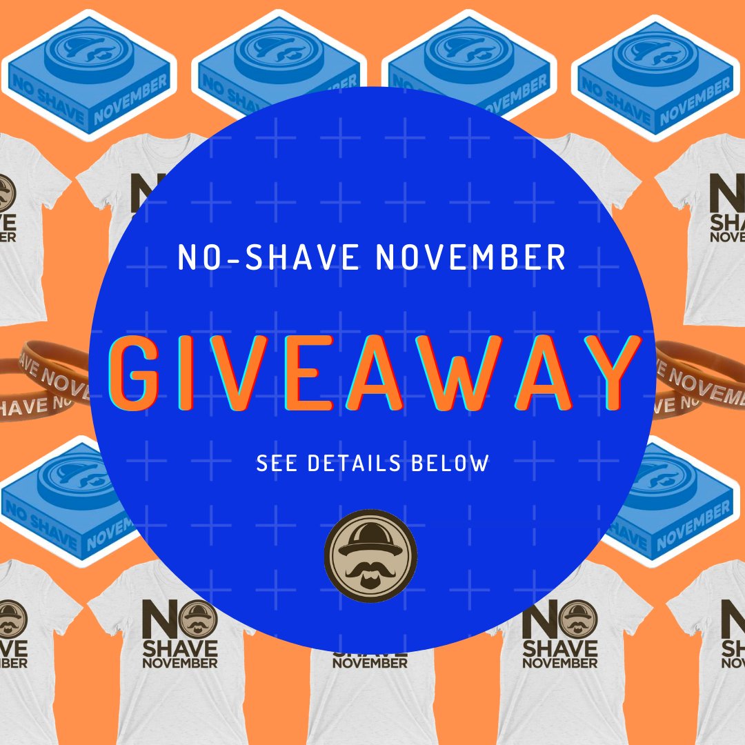No_Shave's tweet photo. It's giveaway time! See entry details on our Facebook and Instagram for the chance to win some No-Shave November 2020 swag. And as always, stay hairy! https://t.co/I1IdkQ7V9Q