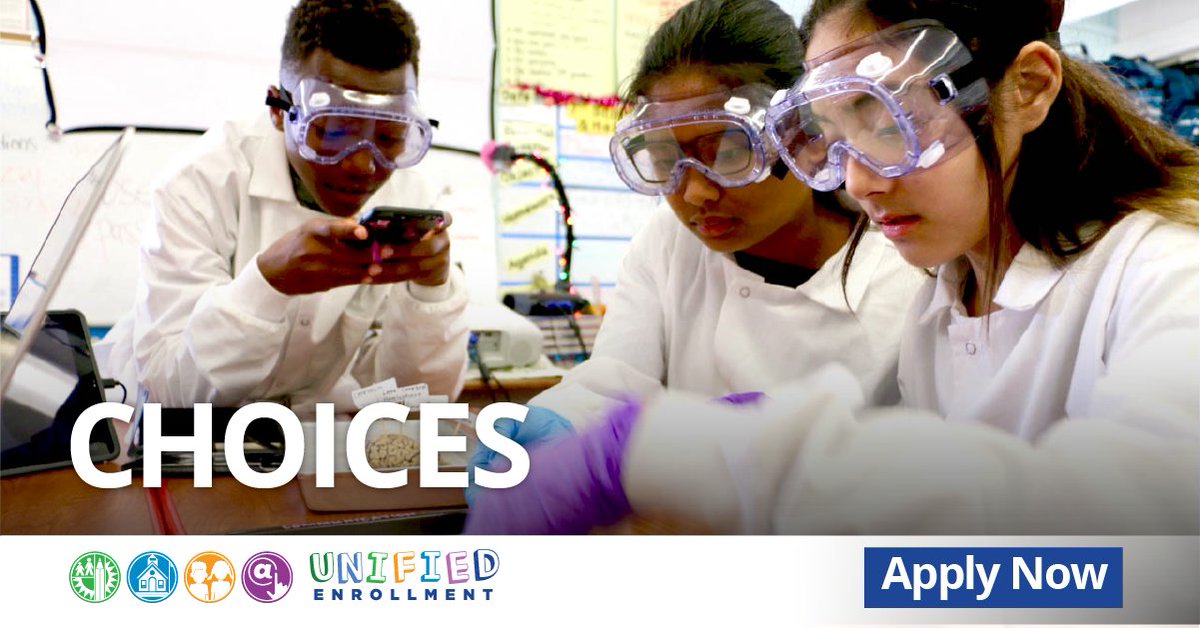 Parents: Don't miss the November 20th deadline to apply for 2021-22! Please visit goto.lausd.net