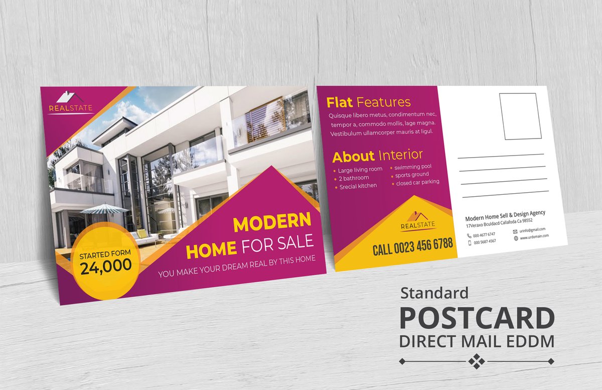 DesignClip1's tweet image. ARE YOU LOOKING FOR HIGH QUALITY PRINTABLE POSTCARD DESIGN, DIRECT MAIL EDDM OR FLYER.
Its help Your Business Grow up &amp;amp; incrase sell
