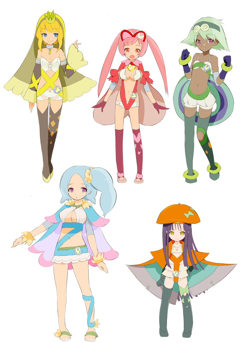 Blueberry really went through a major overhaul for Bizarre Jelly 5. Maybe the mage aesthetic didn't fly anymore.  #NoMoreHeroes