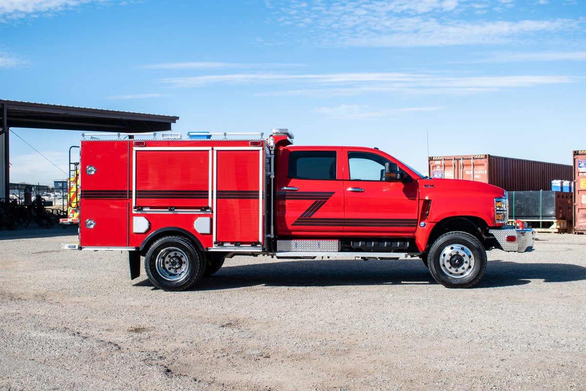 BMEFire's tweet photo. #RecentDelivery: This CV Type 5 is headed to Colorado for @BennettFirePIO. Congratulations on your new fire apparatus! https://t.co/nS6qNWSHsB