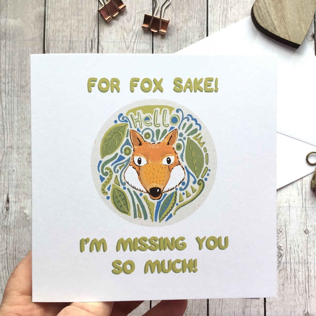buck_lj's tweet image. For Fox Sake Missing You Card - Thinking Of You - Virtual Hug Card - Card For Best Friend - Boyfriend Card - Card For Girlfriend. tuppu.net/561ef430 #Etsy #Slumbermonkey #FriendshipCard