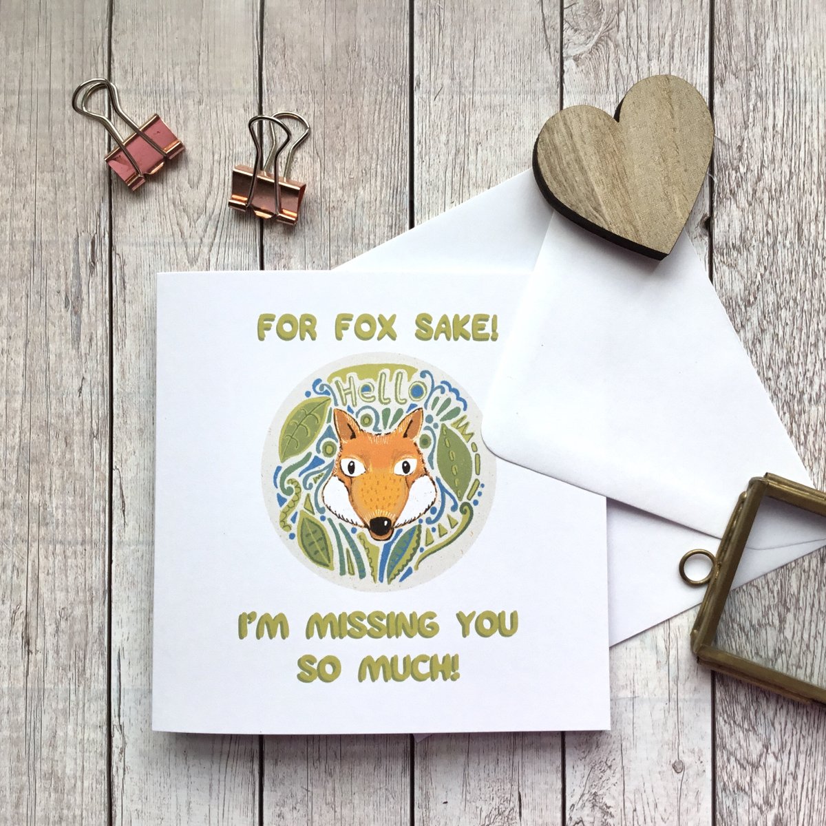 buck_lj's tweet image. For Fox Sake Missing You Card - Thinking Of You - Virtual Hug Card - Card For Best Friend - Boyfriend Card - Card For Girlfriend. tuppu.net/561ef430 #Etsy #Slumbermonkey #FriendshipCard