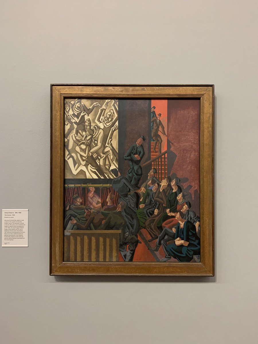s_clapperton's tweet photo. The last art gallery I chose (and was able) to visit before #Lockdown2 was @tate Britain to say a โsee you very soonโ to some old favourites.
#Ginner #Bomberg #Roberts https://t.co/6hoD4v9eoA