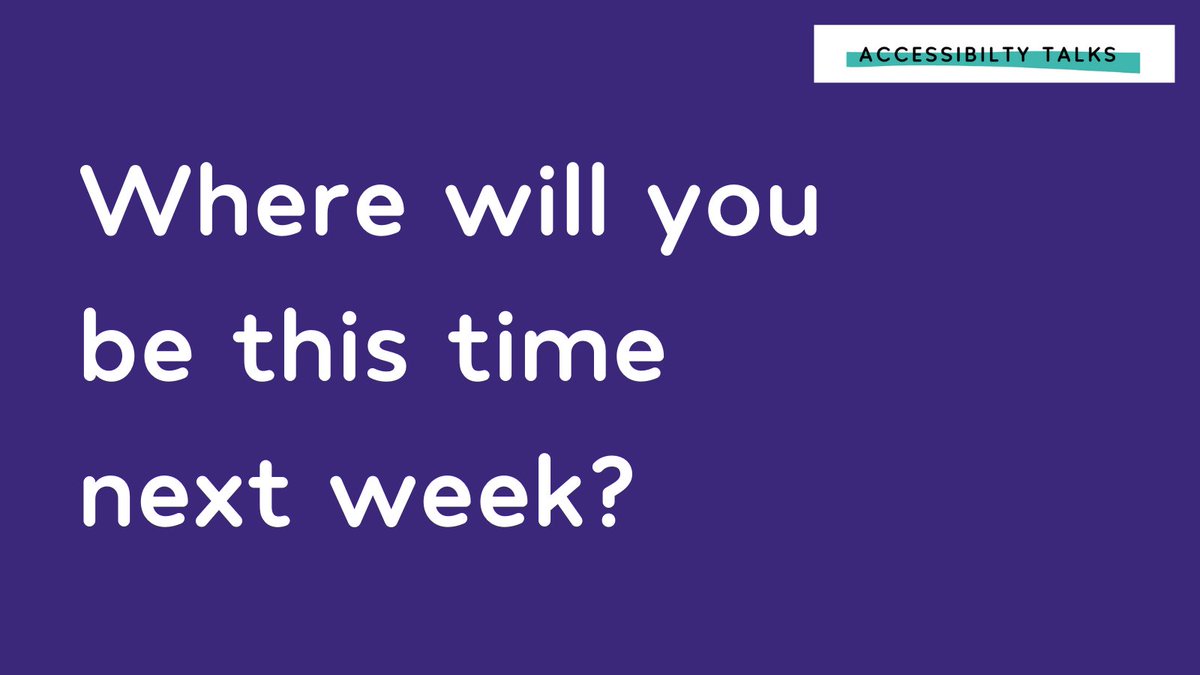 FundEverywhere's tweet photo. This time next week we'll be confronting ableism in the charity sector with the debut #AccessibilityTalks event.
๐ฑโโ๏ธCreated and curated by @laurahignett (check out her Twitter. We think our emoji matching is spot on!)
๐๏ธ Pay What You Can ๐ https://t.co/PEWC05nUfg
๐ฌ Subtitled https://t.co/XQSgUtiWsi
