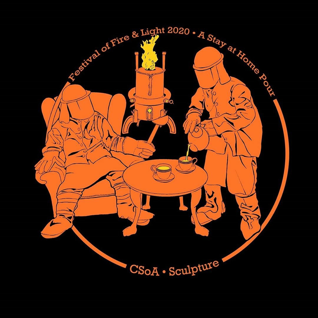 Lisa_Evans92's tweet image. Festival of Fire &amp;amp; Light 2020 🔥💥🛋🎥 we will be presenting a 'Stay at Home Pour' from the comfort of your home...stay tuned for further updates 🥳
@CarmSchOfArt
@ColegSirGar
#sculpture #ironcasting #ironperformance #virtualpour #livestreaming #artschool