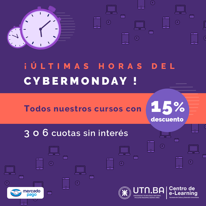 tec_educativas's tweet photo. 💣 💥  ÚLTIMO DÍA DE DESCUENTO  💥  💣

¡No pierdas la oportunidad de inscribirte con 15% de descuento y certificarte con UTN!

📚 Tenemos más de 400 cursos para vos, ¡elegí el tuyo y seguí creciendo profesionalmente!

Más información en https://t.co/KnZ8uTvXqa https://t.co/vZZSNMt2IS
