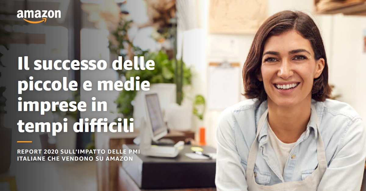 Il 2019-2020 delle #PMI italiane su #Amazon: più di 60 milioni di prodotti venduti ➡️ bit.ly/PMIsuAmazon2020 via <a href="/UDComunicazione/">U&DComunicazione</a> #eCommerce #OnlineShopping