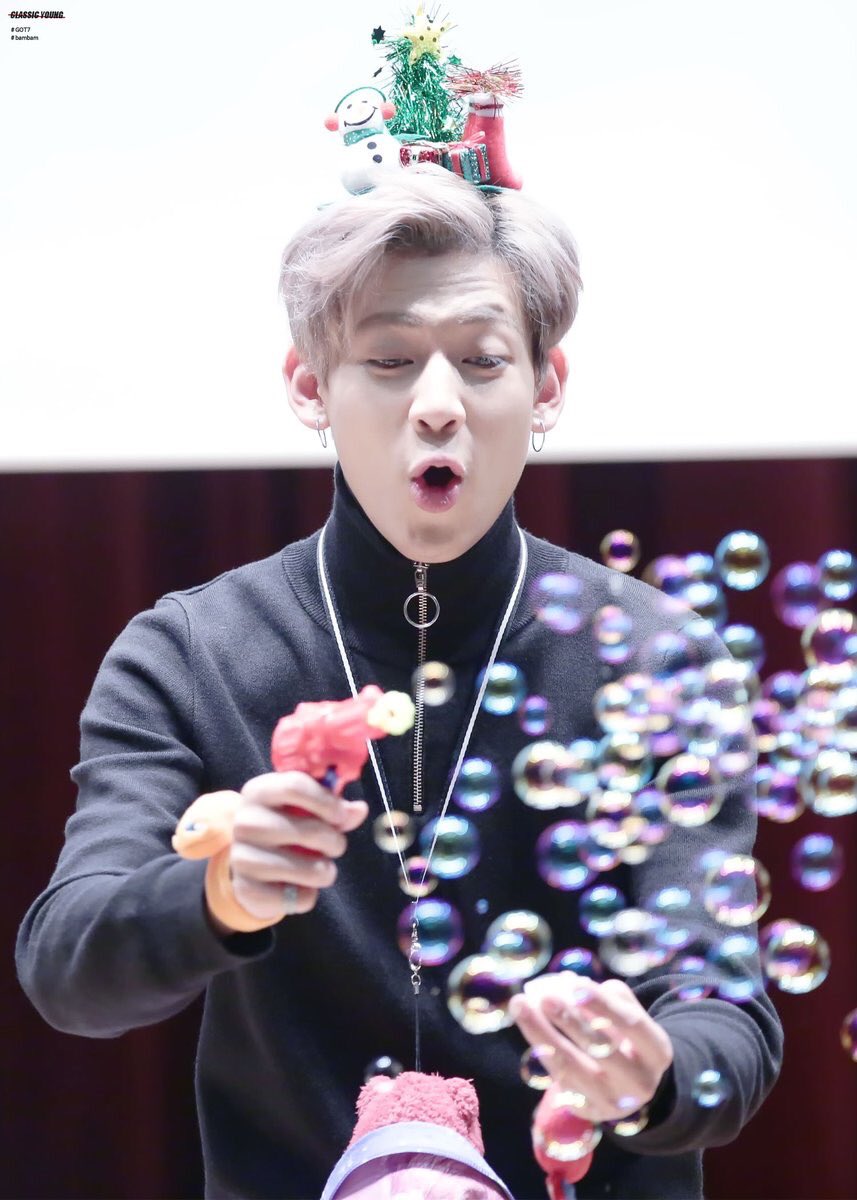 bambam with bubbles ㅡ a thread