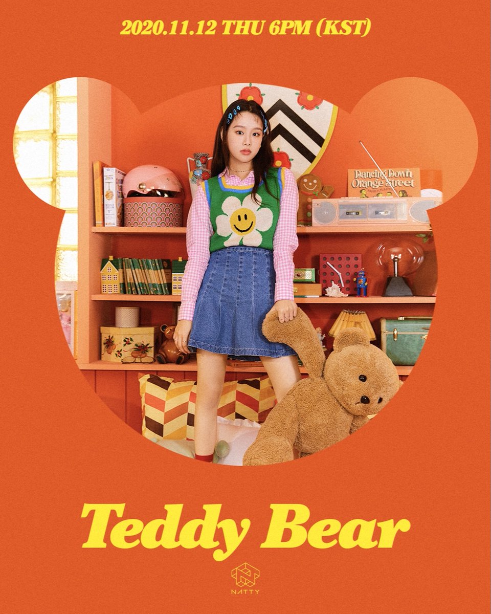 NToffcl_twt's tweet photo. The 2nd Single Album <Teddy Bear> Concept Photo #1

2020.11.12 (THU) 18:00 (KST)
COMING SOON 

#나띠 #NATTY 
#TeddyBear #테디베어 https://t.co/iYwSTBLQhU