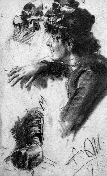 Adolph Friedrich Erdmann von Menzel (December 8, 1815 – February 9, 1905) was a German Realist artist noted for drawings, etchings, and paintings. 