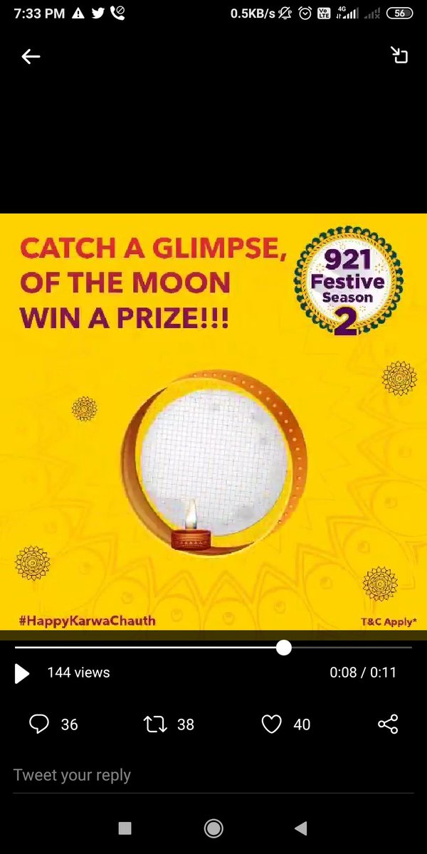 juhi_jaswal's tweet image. Here's the perfect screenshot ❤️
#Contest2 
#921FestiveSeason2 
 @921basmatirice
#KarwaChauth #KarwaChauth2020 

Join 🎀
@FLYINMINI 
@shubhamanyu 
@LuckyPicKpickaW 
@AnitaAh77780370 
@gurgaon_rangers