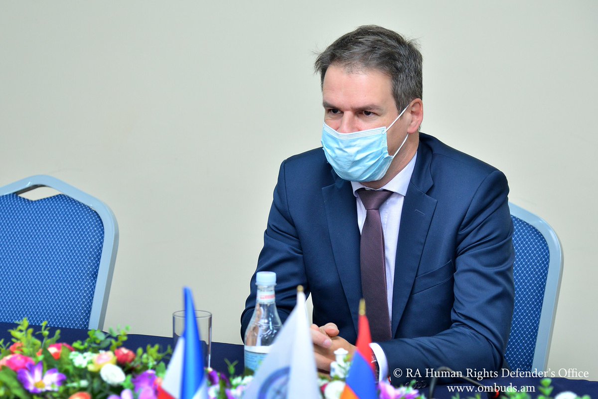 atatoyan's tweet photo. Turkish nationalist “Gray Wolves" to be officially banned in #France today․ Informed about this decision from the Ambassador of France to #Armenia H.E. Jonathan Lacôte @JonathanLacote. At the meeting, presented evidence on the atrocities of the Azerbaijani AF against civilians. https://t.co/Lw4kjzcTwc