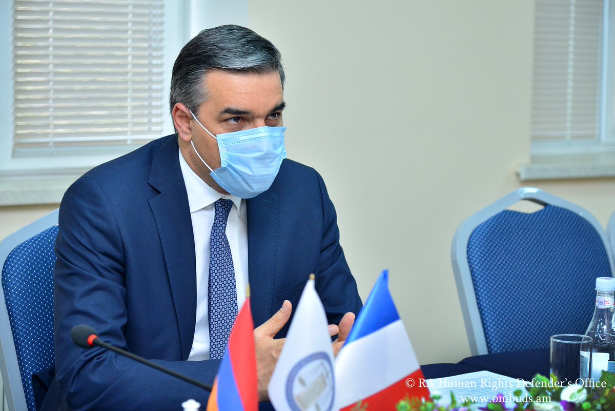 atatoyan's tweet photo. Turkish nationalist “Gray Wolves" to be officially banned in #France today․ Informed about this decision from the Ambassador of France to #Armenia H.E. Jonathan Lacôte @JonathanLacote. At the meeting, presented evidence on the atrocities of the Azerbaijani AF against civilians. https://t.co/Lw4kjzcTwc