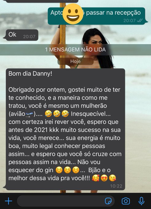 &Eacute; t&atilde;o gostoso come&ccedil;ar o dia assim 🥰 com msgs que te p&otilde;e pra cima ! De um encontro de ontem aqui em Sampa