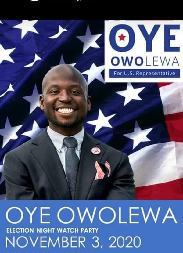 GoodlandRadio's tweet photo. ELECTED!

Oye Owolewa, Nigerian-born Democrat, one of the 9 Nigerian-Americans who contested the on-going elections in the US, has been elected a Shadow US Representative for the District of Columbia. Oye is a rally point for tax free DC and a champion of DC statehood. https://t.co/hix2b72TDq