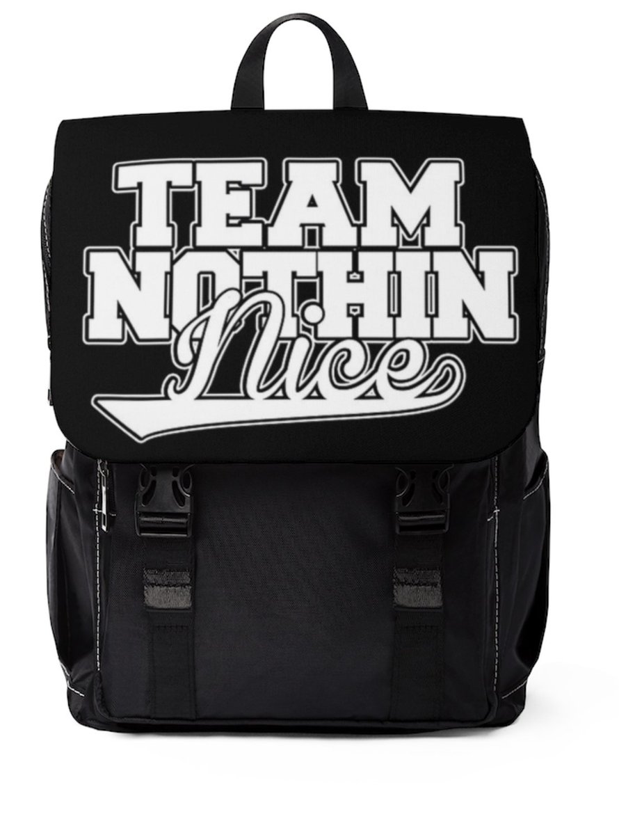 DJNOTHINNICE's tweet image. djnothinnice.com/product-page/u… #Merch #TeamNothinNice #ShoulderBackpack