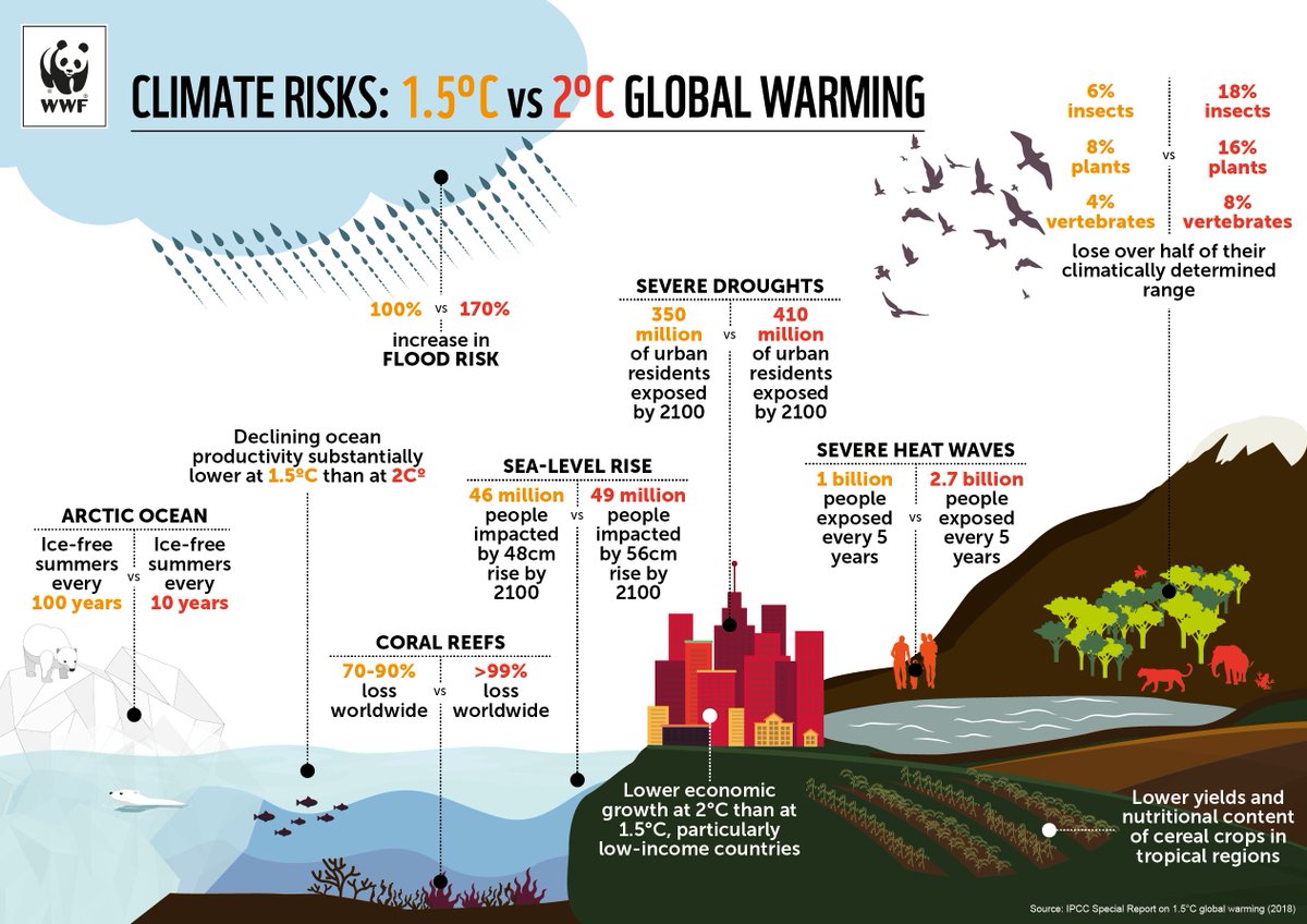 WWFForestCarbon's tweet photo. This is the reality of our warming world. The #science is clear - every half a degree matters! We must keep #GlobalWarming below 1.5˚C @IPCC_CH #WWFClimate @UNFCCC @UNEnvironment https://t.co/nsceoRJfGF https://t.co/5PVdGrZoTE