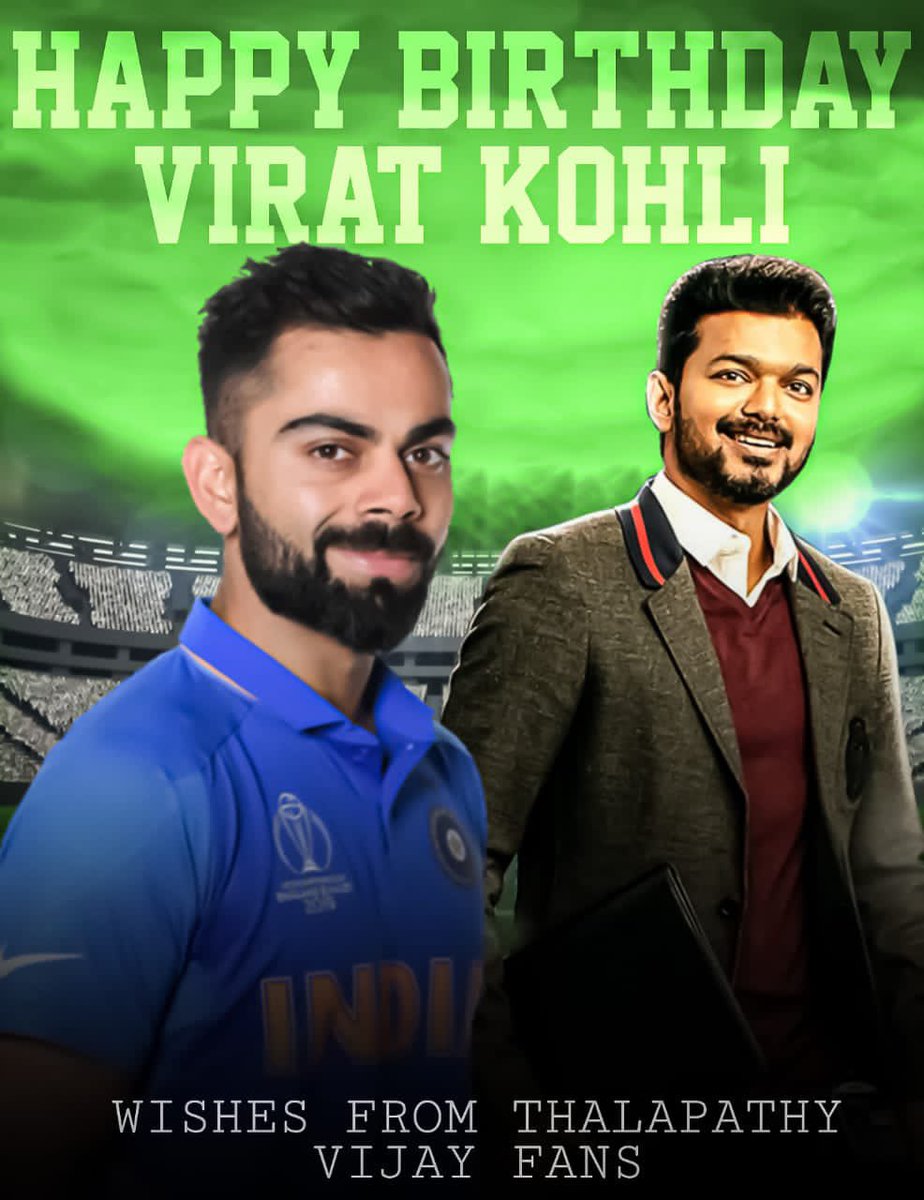 BTP_Offl's tweet photo. Wishing A Very Happiest Birthday To The Indian Captain King @imVkohli..❤

Wishes By Behalf Of #Master @actorvijay Fans..!!

#HappyBirthdayVirat #HBDViratKohli https://t.co/wHwMr7lfhI