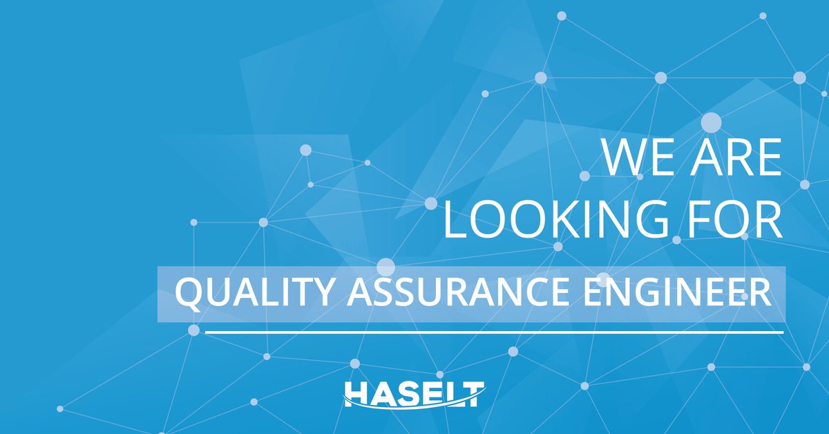 We are looking to expand our team in Skopje, therefore we look for #QualityAssurance Engineer to join our team. For more details on the position and how to apply, follow the link: bit.ly/3eojCts