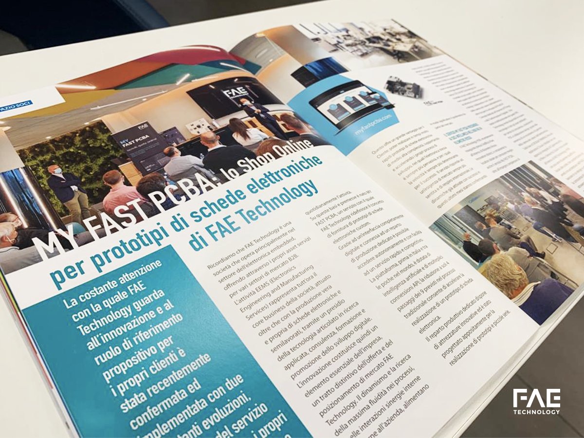FaeTechnology's tweet photo. #Digital, elettronica e #B2B! Quattro chiacchiere con Smartnews #Intellimech! #MyFastPCBA è la prima piattaforma🇮🇹 per la quotazione e la realizzazione di schede elettroniche! Un servizio che riduce il "time to market", per la competitività delle imprese🚀
https://t.co/xoHx6tIYkV https://t.co/mzUDT44I9a